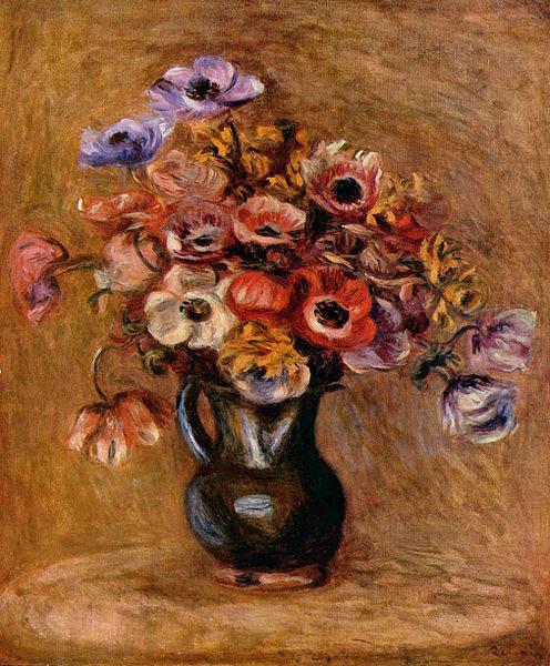 Pierre-Auguste Renoir Stilleben mit Anemonen china oil painting image